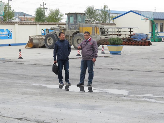 市大氣污染防治組到黃驊三陽(yáng)指導(dǎo)工作40