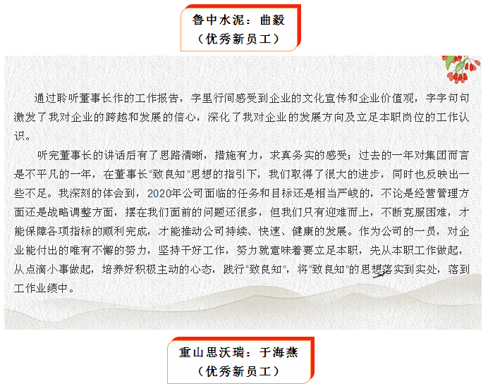 2020年工作會議專題報道：聽報告 談體會（五）90