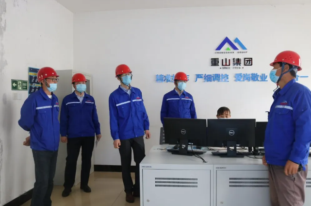 集團公司到魯蒙公司進行管理審核34