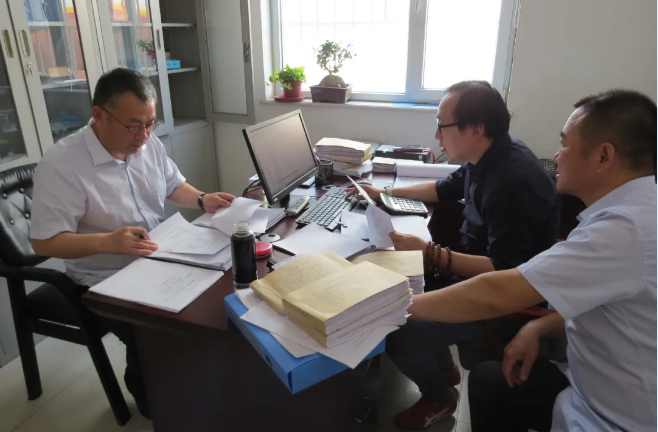 集團(tuán)公司對(duì)鵬峰化工、黃驊三陽進(jìn)行管理審核52