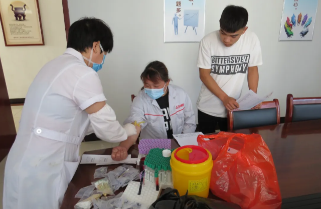 黃驊三陽組織健康查體活動(dòng)35