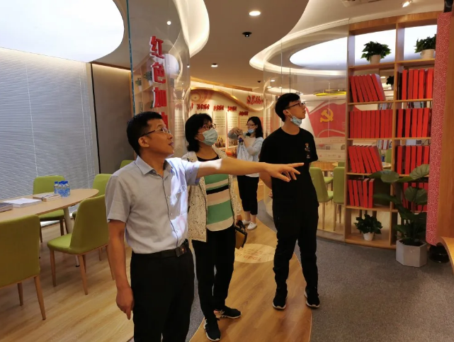  博山區(qū)八陡鎮(zhèn)黨建辦到初心學(xué)堂參觀交流61