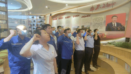 學(xué)習(xí)紅色精神 牢記初心使命——集團機關(guān)黨支部開展主題黨日活動83