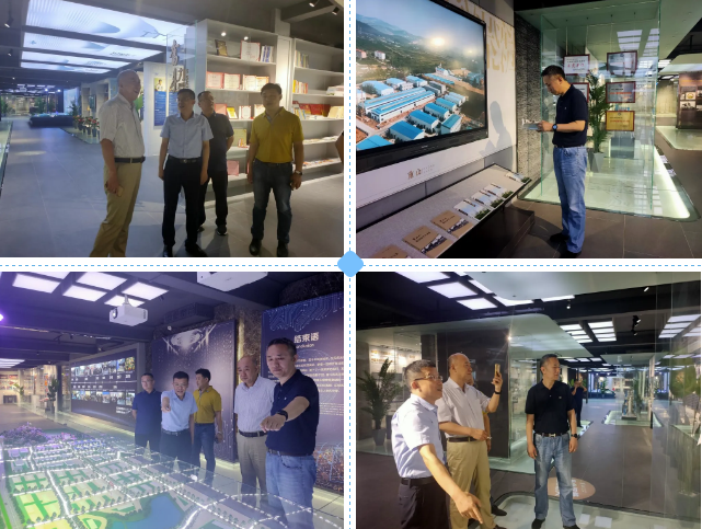 山東省水泥質(zhì)量監(jiān)督檢驗(yàn)站站長(zhǎng)李峰到集團(tuán)調(diào)研97