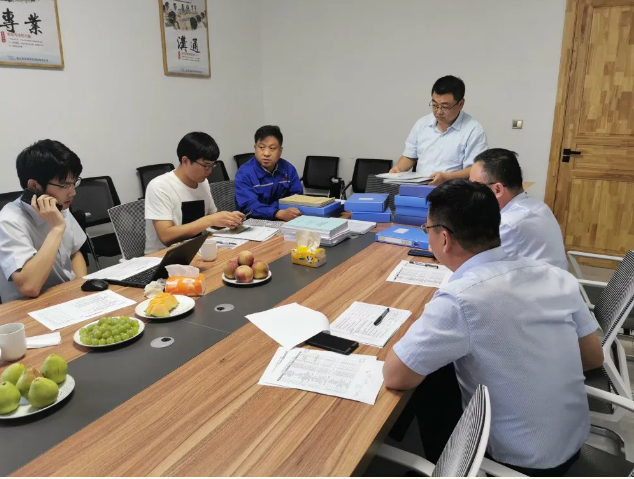 萬華集團(tuán)相關(guān)領(lǐng)導(dǎo)到重山思沃瑞進(jìn)行調(diào)研20