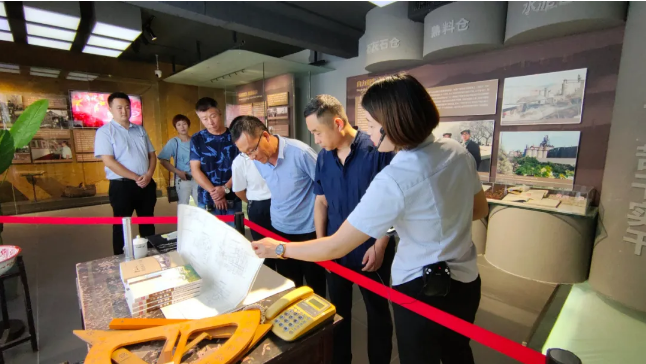 魯中水泥客戶到公司參觀考察63