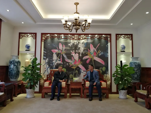 淄博市齊商銀行到集團(tuán)調(diào)研86