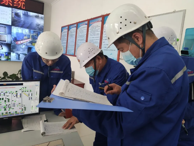 魯中水泥組織工藝紀律專項檢查61