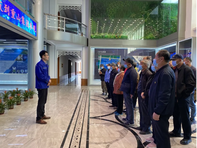 北韓村到重山集團參加企業(yè)開放日活動20