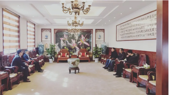 山東理工大學(xué)MBA教育中心到重山集團(tuán)考察11