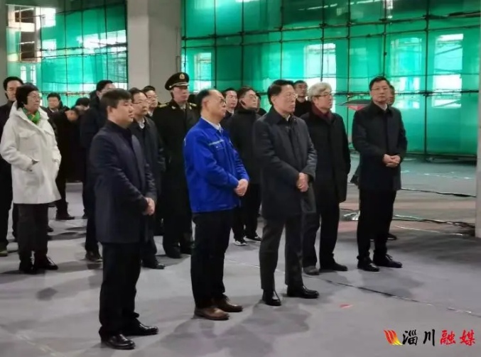 市委書記來淄川觀摩四大重點項目建設情況62