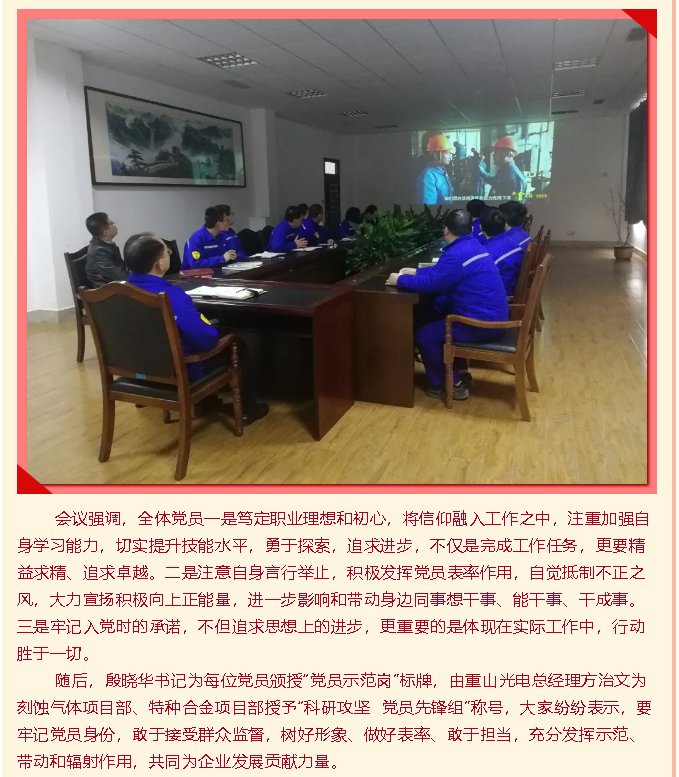 集團黨委各支部開展主題黨日活動39