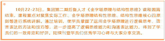 【心得分享】后備人才培訓(xùn)項(xiàng)目優(yōu)秀學(xué)習(xí)心得分享（二）92