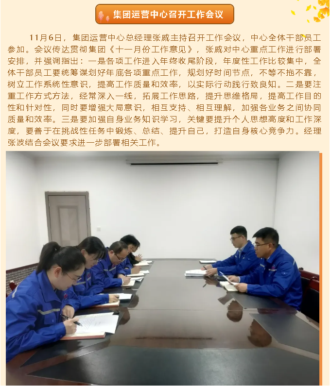集團(tuán)運(yùn)營(yíng)中心召開工作會(huì)議66