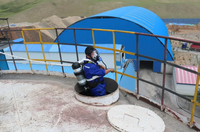 魯蒙水泥開展疫情防控檢查